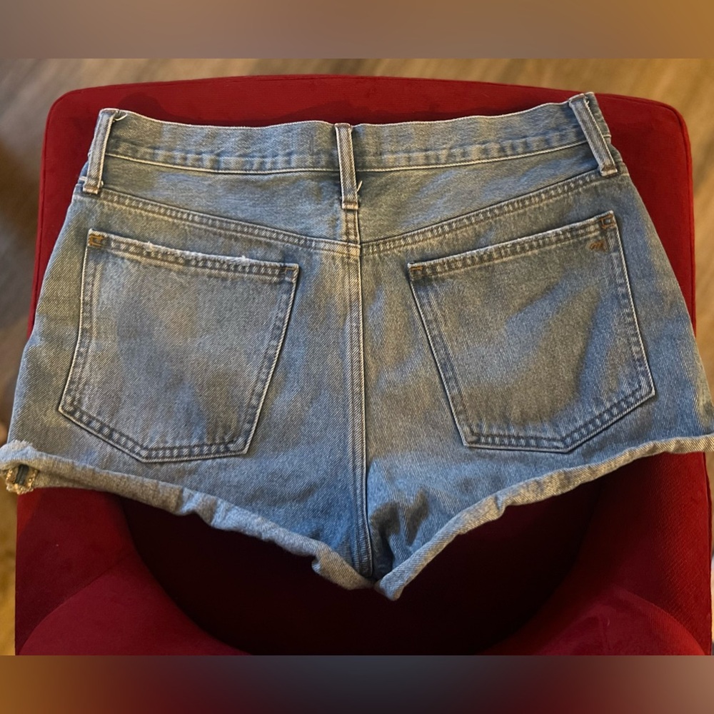 GW 2025 MADEWELL SZ 28 Women’s Denim Cut-Off Shorts - Picture 8 of 11